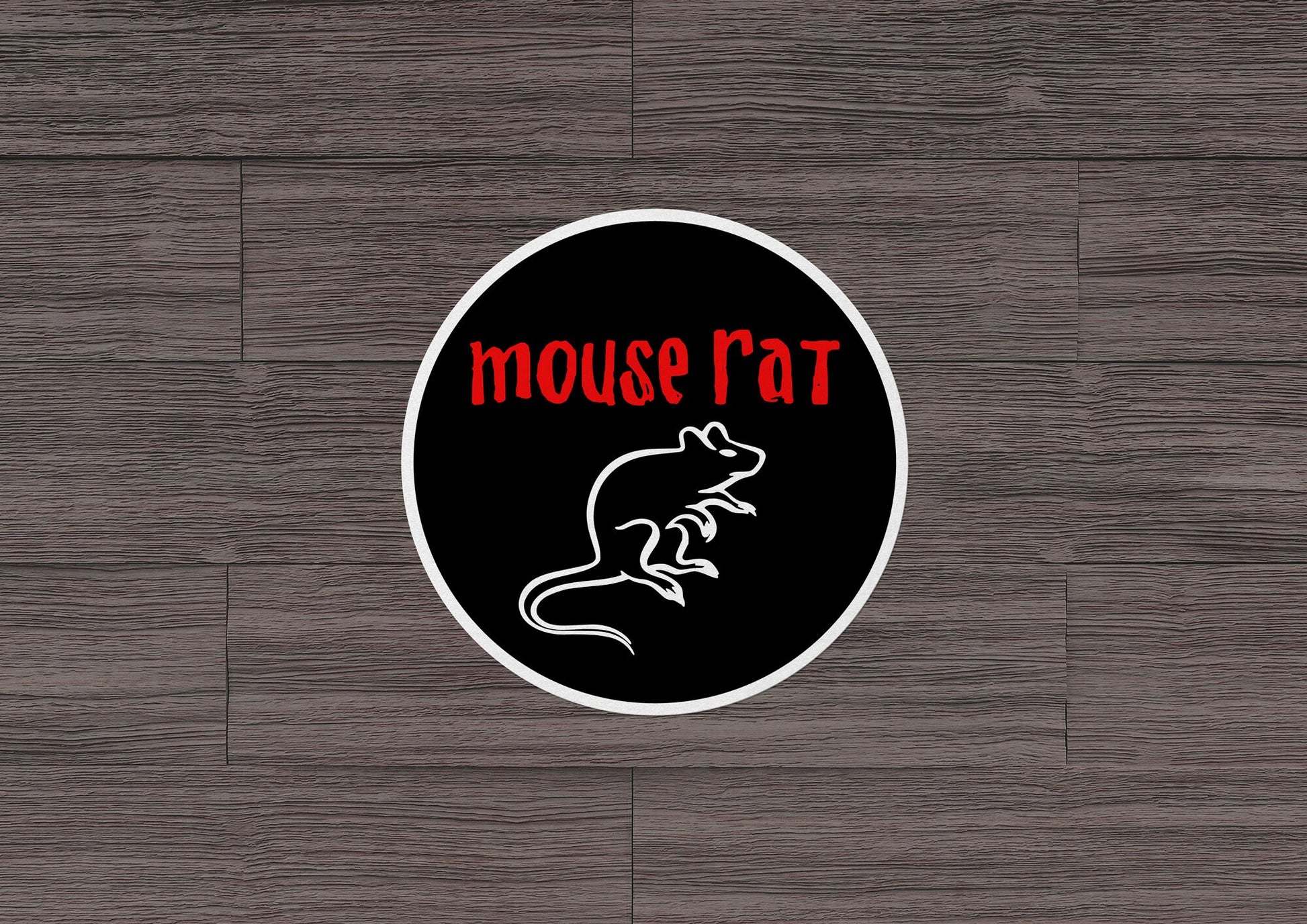 Mouse Rat * STICKER OR MAGNET * Die-Cut | Vinyl | Decal | Waterproof | Weatherproof