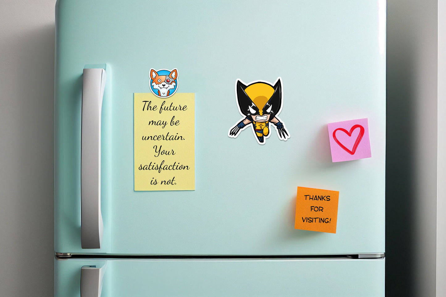 Wolverine * STICKER OR MAGNET * Die-Cut | Vinyl | Decal | Waterproof | Weatherproof