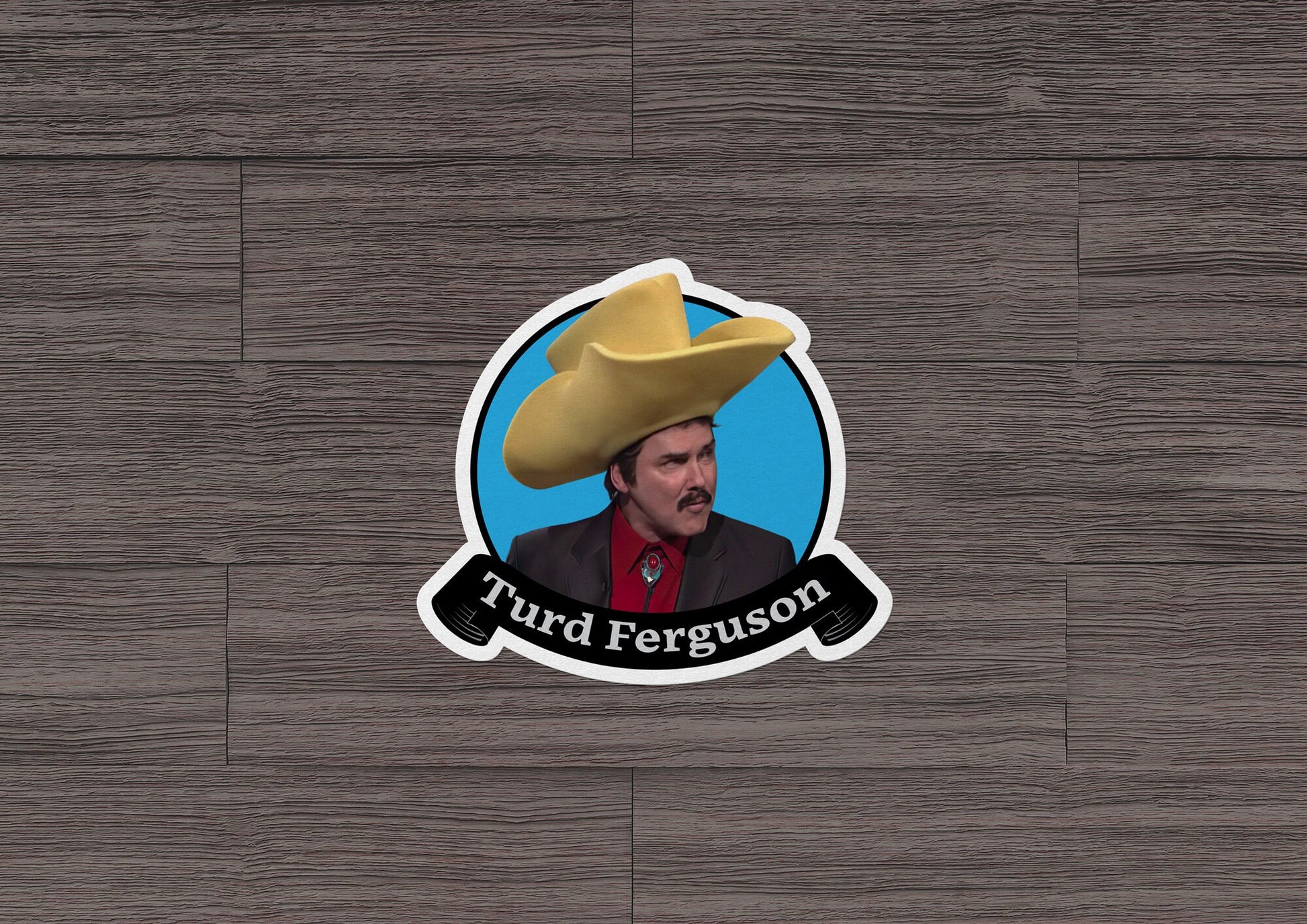 Turd Ferguson * STICKER OR MAGNET * Die-Cut | Vinyl | Decal | Waterproof | Weatherproof