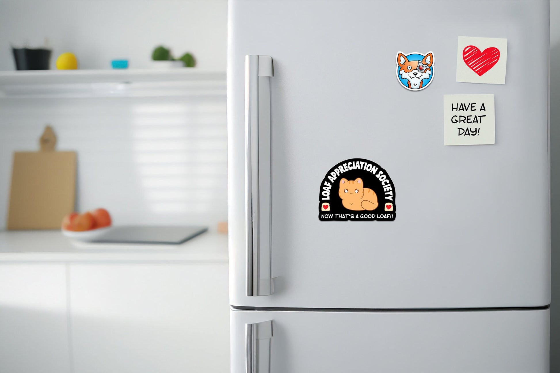 Loaf Appreciation Society * STICKER OR MAGNET * Die-Cut | Vinyl | Decal | Waterproof | Weatherproof