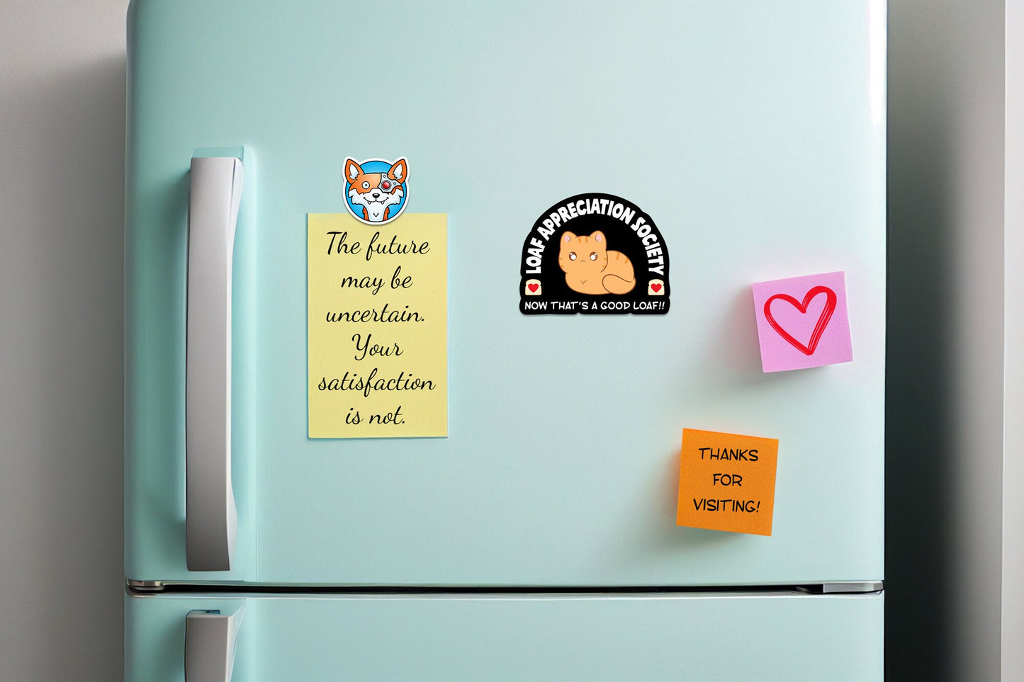 Loaf Appreciation Society * STICKER OR MAGNET * Die-Cut | Vinyl | Decal | Waterproof | Weatherproof