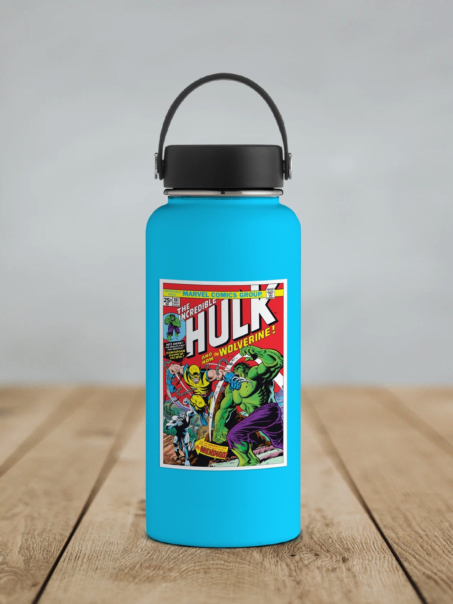 The Hulk 181 Comic Book Cover * STICKER OR MAGNET * Die-Cut | Vinyl | Decal | Waterproof | Weatherproof