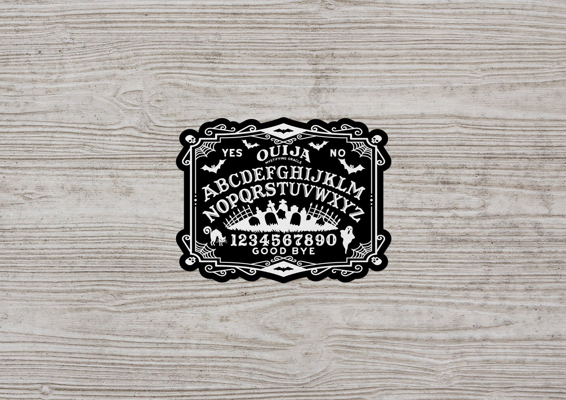 Ouija Board * STICKER OR MAGNET * Die-Cut | Vinyl | Decal | Waterproof | Weatherproof