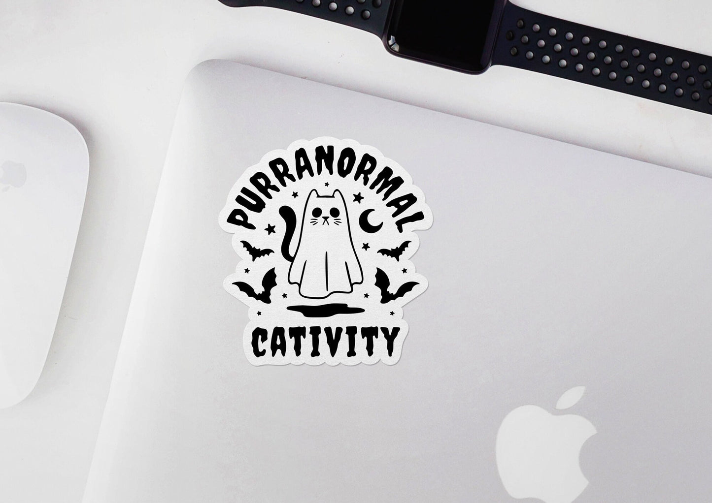 Purranormal Cativity * STICKER OR MAGNET * Die-Cut | Vinyl | Decal | Waterproof | Weatherproof