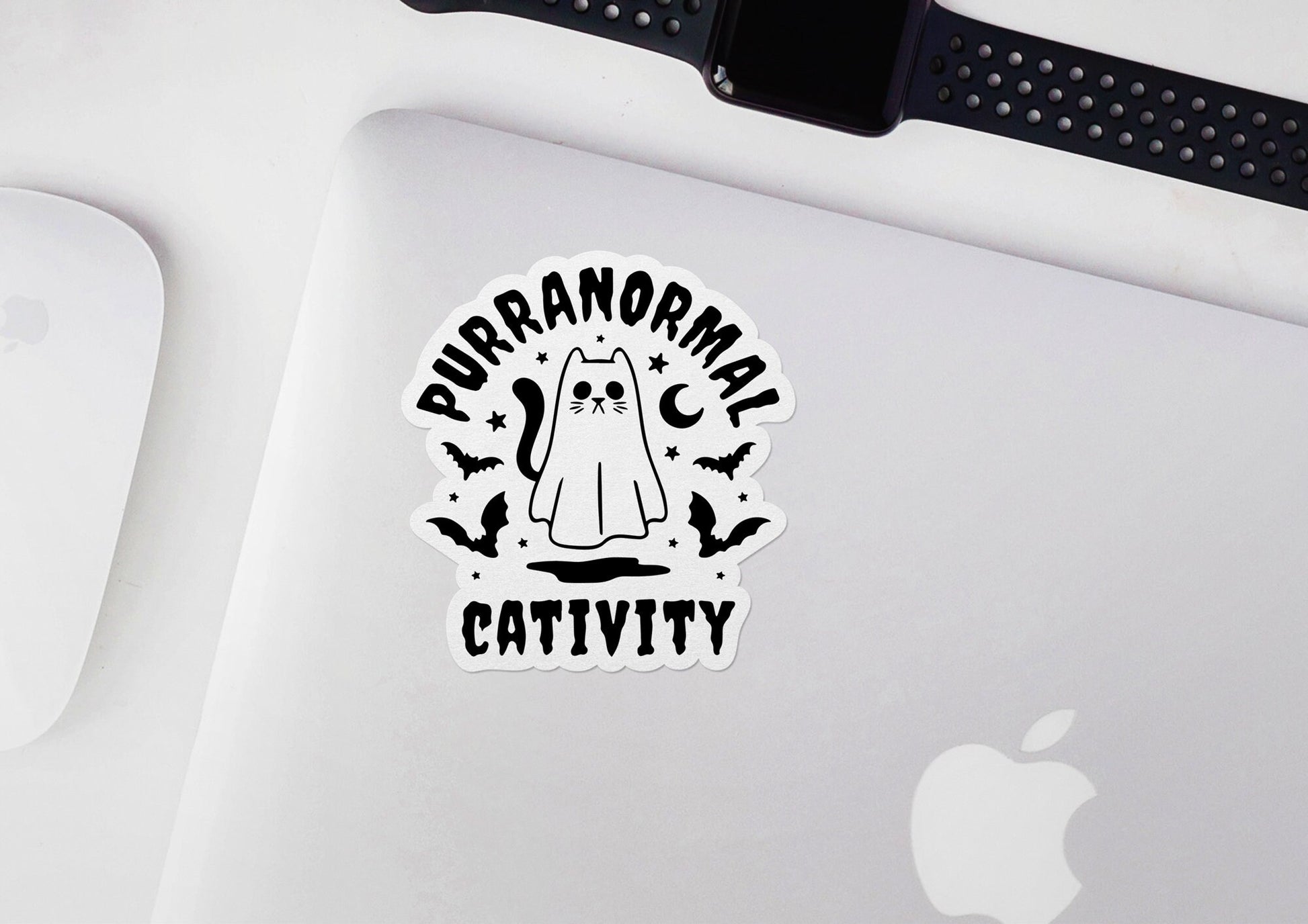 Purranormal Cativity * STICKER OR MAGNET * Die-Cut | Vinyl | Decal | Waterproof | Weatherproof