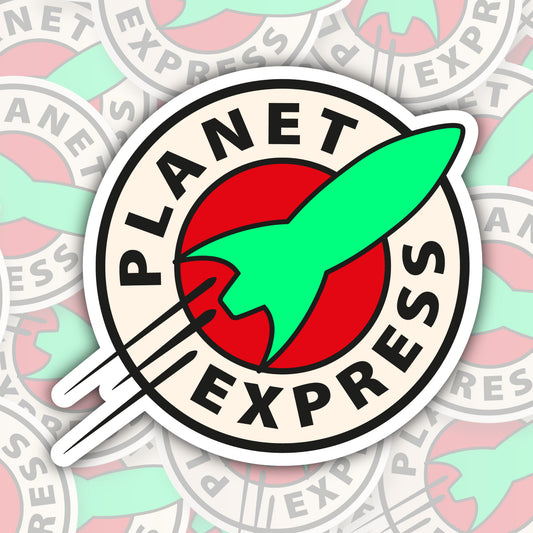 Planet Express * STICKER OR MAGNET * Die-Cut | Vinyl | Decal | Waterproof | Weatherproof