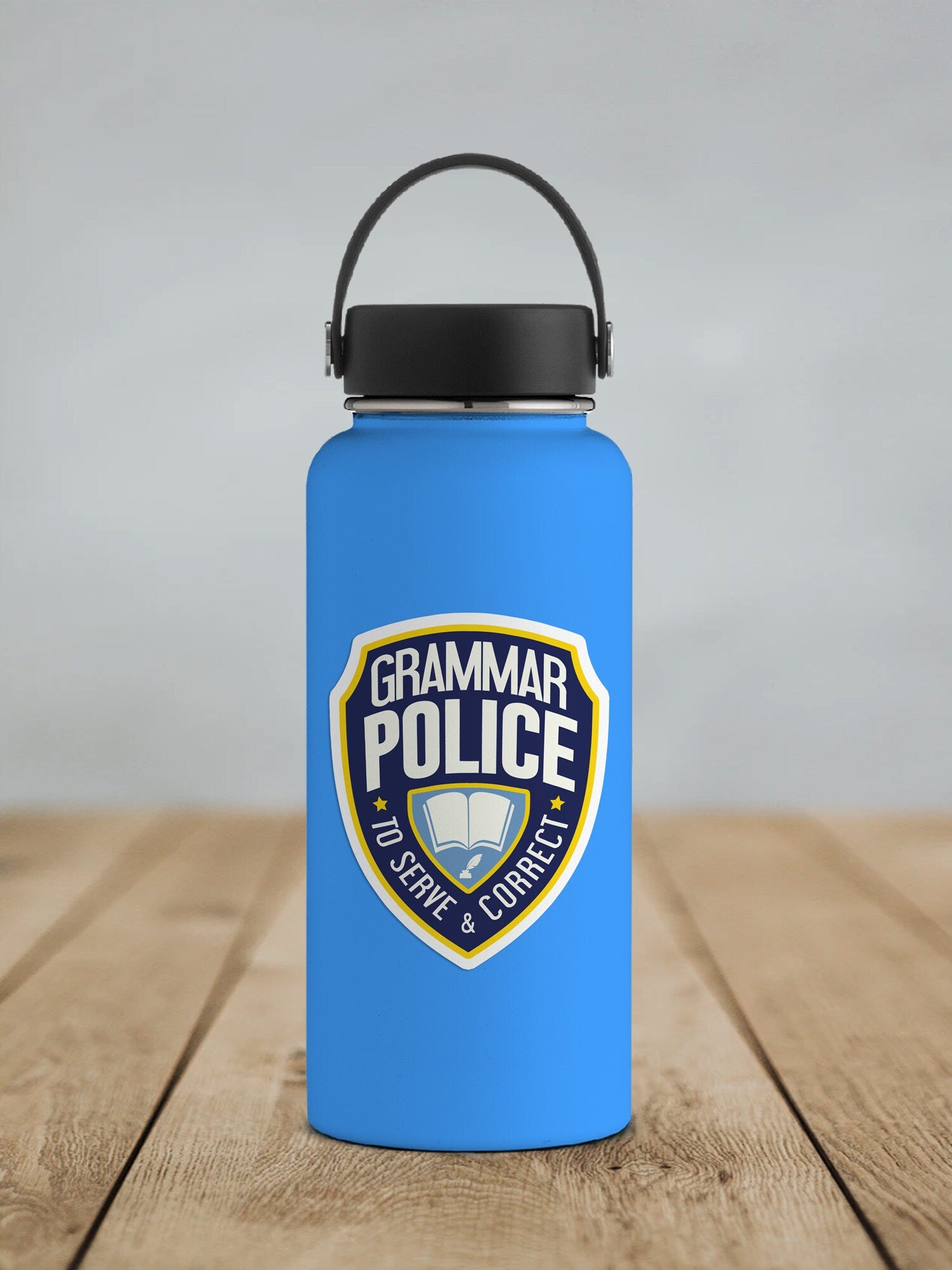 Grammar Police * STICKER OR MAGNET * Die-Cut | Vinyl | Decal | Waterproof | Weatherproof